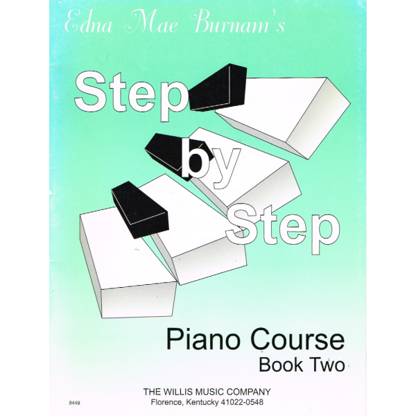 Pre-Owned Step by Step - Edna Mae Burnam's - Piano Course Book 2 (8449)