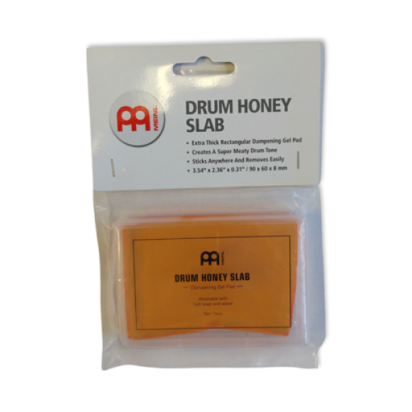 Meinl Cymbals Drum Honey Slab Large Dampening Gel Pad -1 Piece (MDHS)