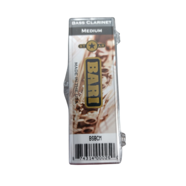 Bari Woodwind Star Bb Bass Clarinet Synthetic Reed - Medium (2.5-3.0) - (BSBCM)