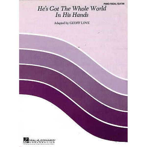 Pre-Owned He's Got The Whole World In His Hands Adapted By Geoff Love - Piano/..