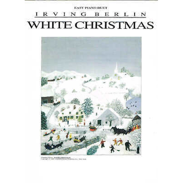 Pre-Owned White Christmas by Irving Berlin For Easy Piano Duet (HL00005560)