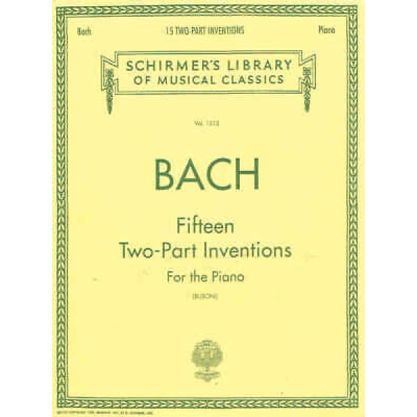 Pre-Owned Bach Fifteen Two-Part Inventions for the Piano - Vol. 1512 (HL502597..