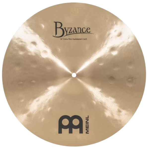 Meinl Cymbals Byzance 16-Inch Crash Cymbal - Extra Thin Hammered (B16ETHC)