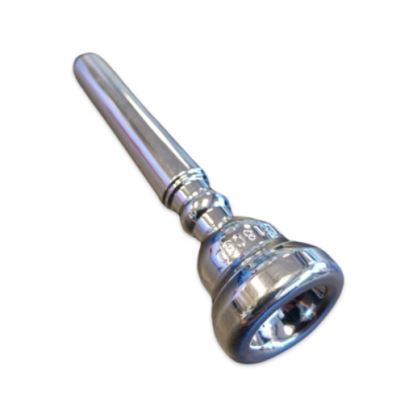 Schilke Standard Series Trumpet Mouthpiece Model 18C3D Finished in Silver Plate
