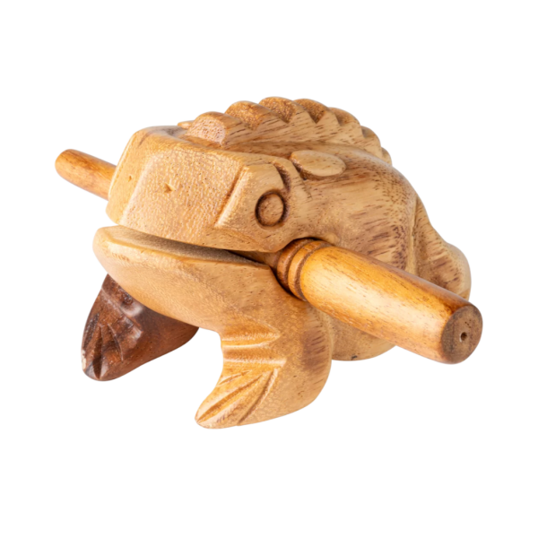 Nino Percussion Wood Frog Guiro - Medium (NINO514NT) - Image 2
