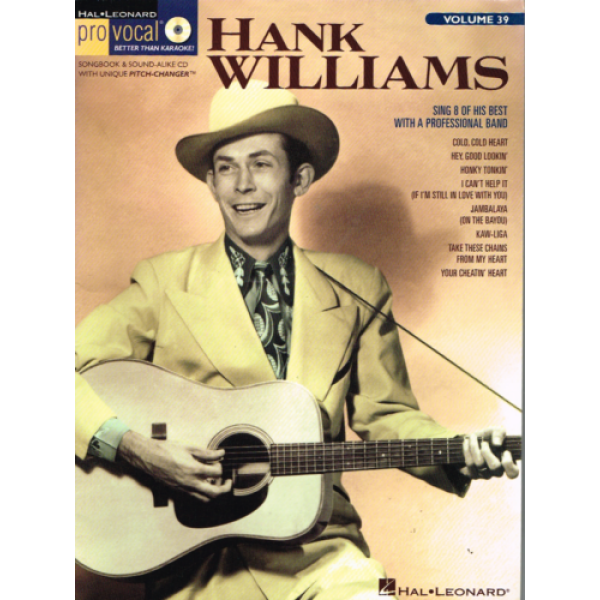Pre-Owned Hank Williams - Pro Vocal - Volume 39 w/CD (HL00740386)