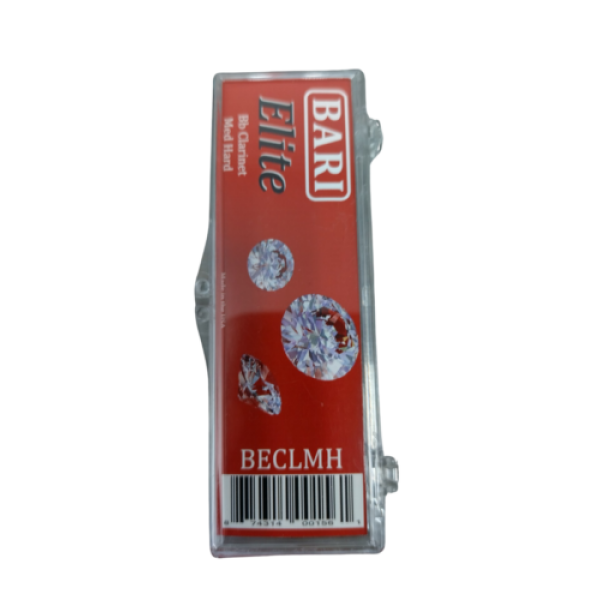 Bari Woodwind Elite Bb Clarinet Synthetic Reed - Medium Hard (3.0-3.5) - (BECL..