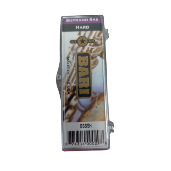 Bari Woodwind Star Bb Soprano Saxophone Synthetic Reed Strength Hard (3.5-4.0)..