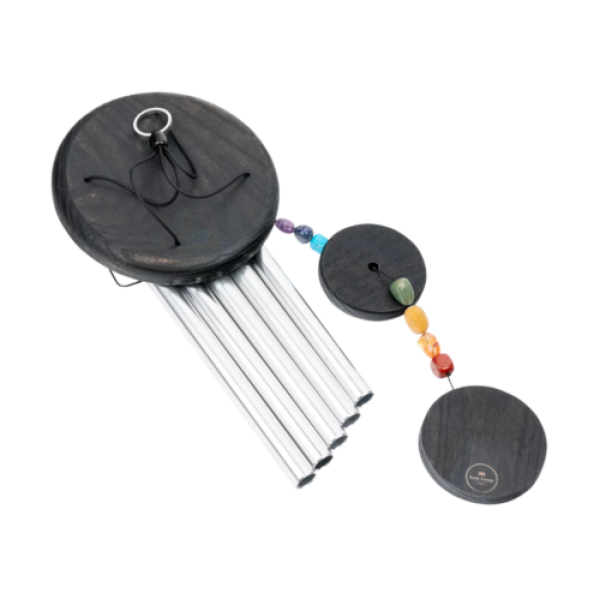 Meinl Sonic Energy Chakra Meditation Chime, 25-inch height, Silver (CMC25S)