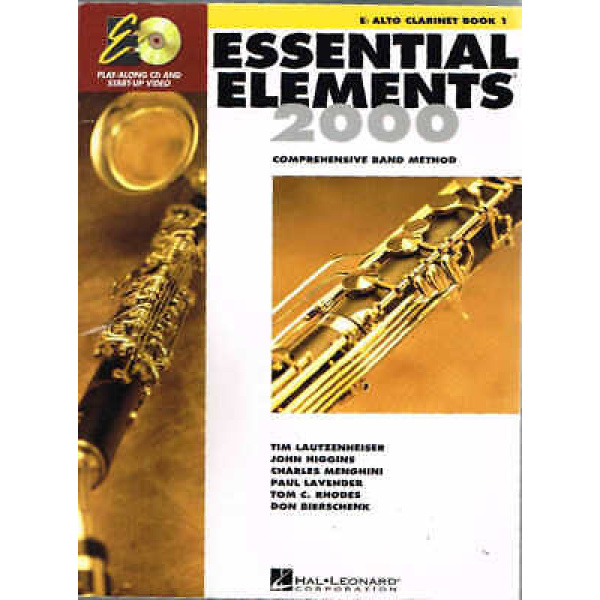 Essential Elements for Band - Eb Alto Clarinet Book 1 (HL00862570)