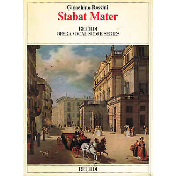 Pre-Owned Stabat Mater - Gioachino Rossini - Opera Vocal Score Series