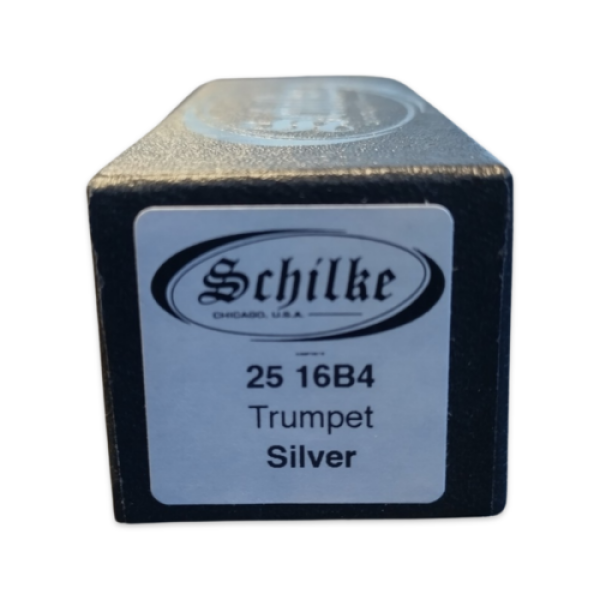 Schilke Standard Series Trumpet Mouthpiece Model 16B4 Finished in Silver Plate - Image 2