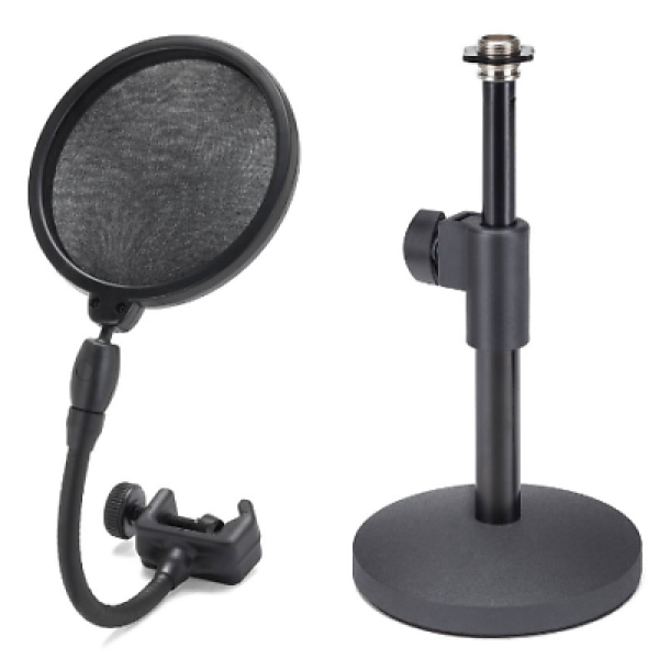 Pre-Owned Samson - MD2/PS05 Microphone Stand/Filter Bundle (SAMDPS05)