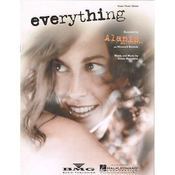 Pre-Owned Everything By Alanis Morissette - Piano/Vocal/Guitar (HL00352790)