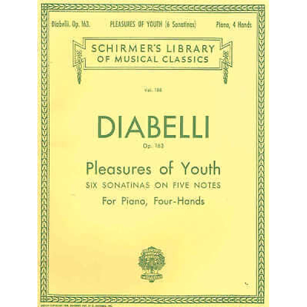 Pre-Owned Diabelli Op. 163 - Pleasures of Youth (6 Sonatinas)(HL50253320)