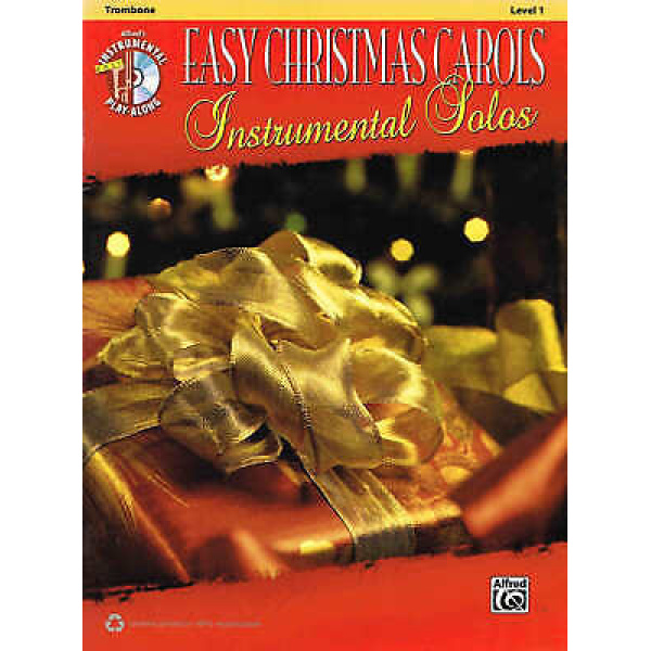 Pre-Owned Easy Christmas Carols - Instrumental Solos - Level 1 - Trombone - In..