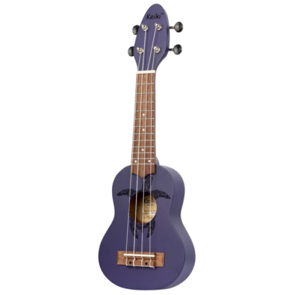 Ortega Keiki K1 Series Sopranino Ukulele Okouome Purple (K1-PUR) - Image 3
