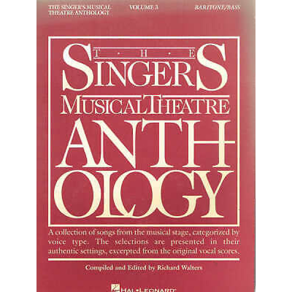 Pre-Owned The Singers Musical Theatre Anthology - Volume 3 Baritone/Bass - Ric..