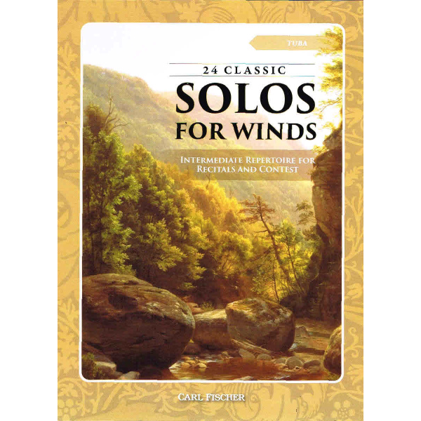 24 Classic Solos for Winds - Tuba - Intermediate Repertoire (WF251)