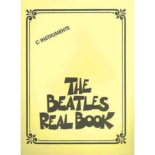 The Beatles Real Book for C Instruments (HL00295714)