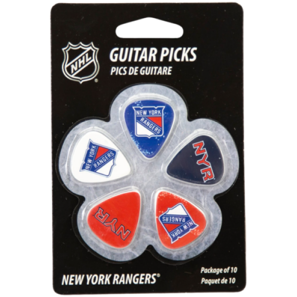 Woodrow New York Rangers Guitar Picks (00152858)