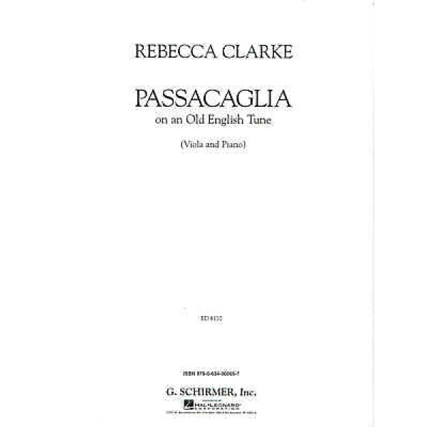 Passacaglia on an Old English Tune - Voila and Piano