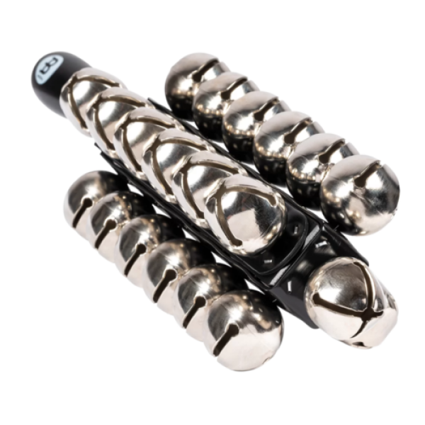 Meinl Percussion Sleigh Bells - 25 Bells - Ergonomic Grip (SLB25) - Image 3