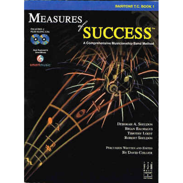Pre-Owned Measures of Success - Baritone T.C. Book 1 - Includes 2 Play Along C..