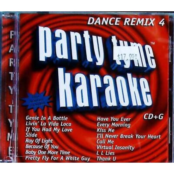 Pre-Owned Party Tyme Karaoke - Dance Remix 4 CD+G (SYB-1074)
