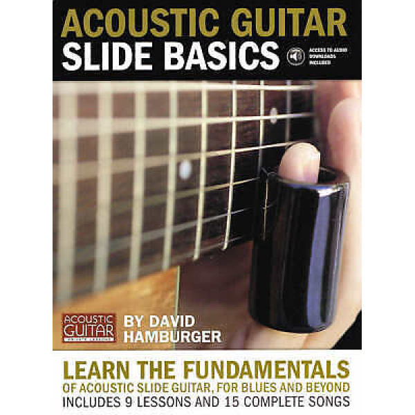 Acoustic Guitar Slide Basics by David Hamburger (HL00695610)