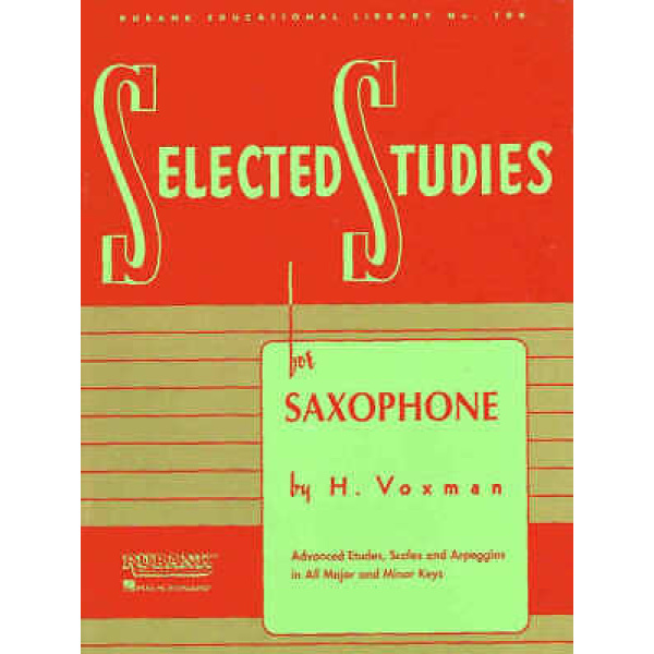 Selected Studies for Saxophone by H. Voxman