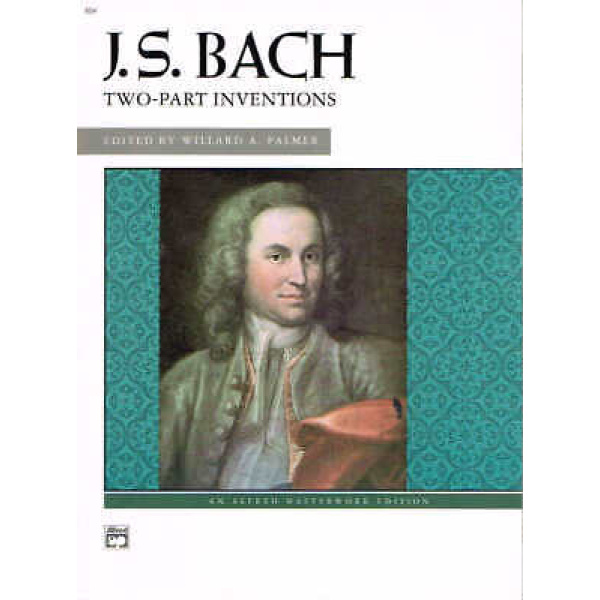 Pre-Owned J. S Bach Two-Inventions Edited by Willard A. Palmer (604)