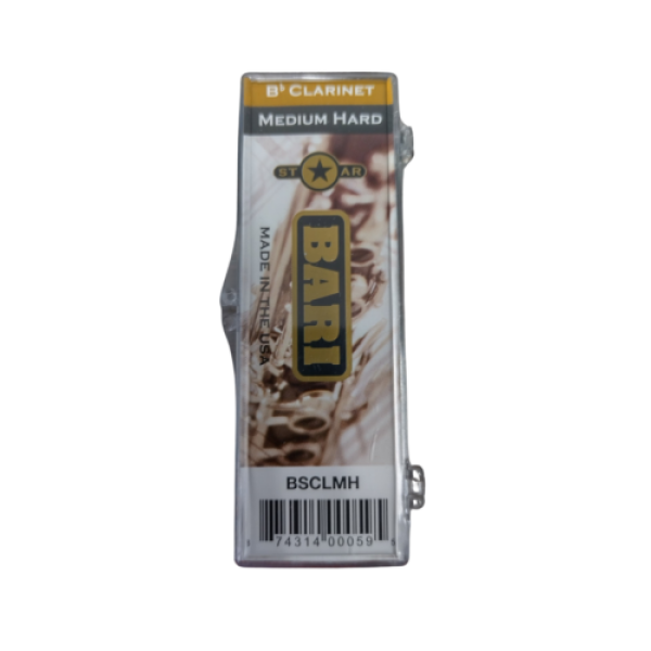 Bari Woodwind Star Bb Clarinet Synthetic Reed Medium Hard (3.0-3.5) - BSCLMH