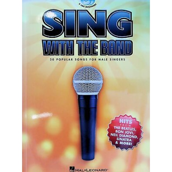 Pre-Owned Sing With The Band - 30 Popular Songs for Male Singers - 2 CDs Inclu..