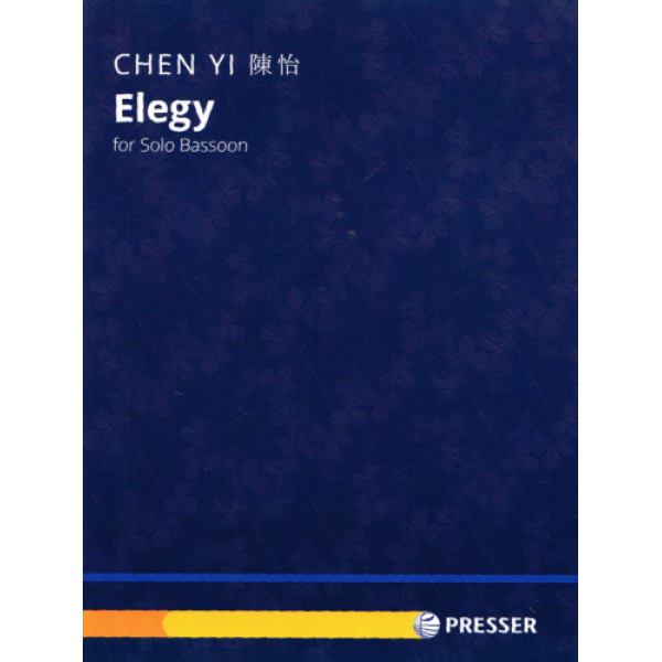 Elegy by Chen Yi for Solo Bassoon (114-42412)