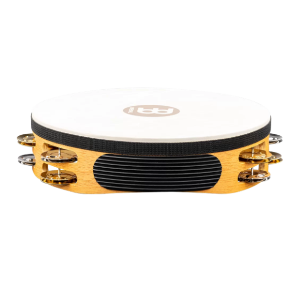 Meinl Percussion 10-Inch Goatskin Wood Tambourine (TAH2M-SNT) - Image 3