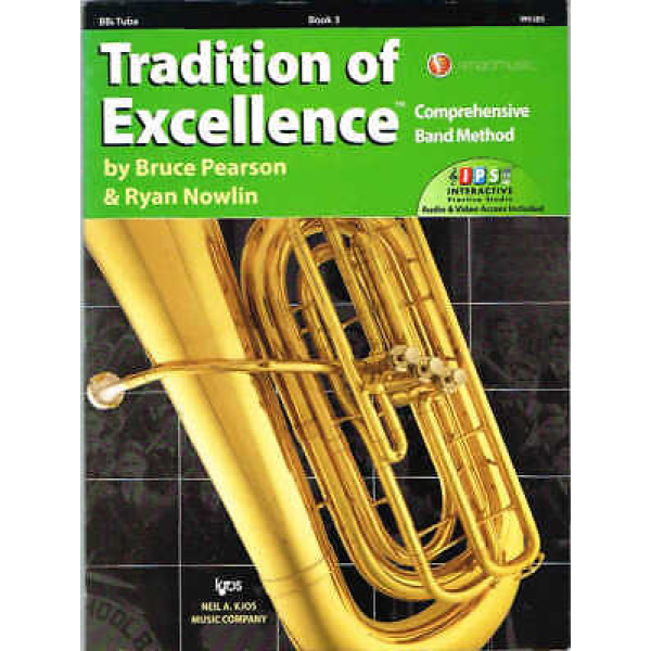 Pre-Owned Tradition of Excellence - BBb Tuba - Book 3 - Comprehensive Band Met..