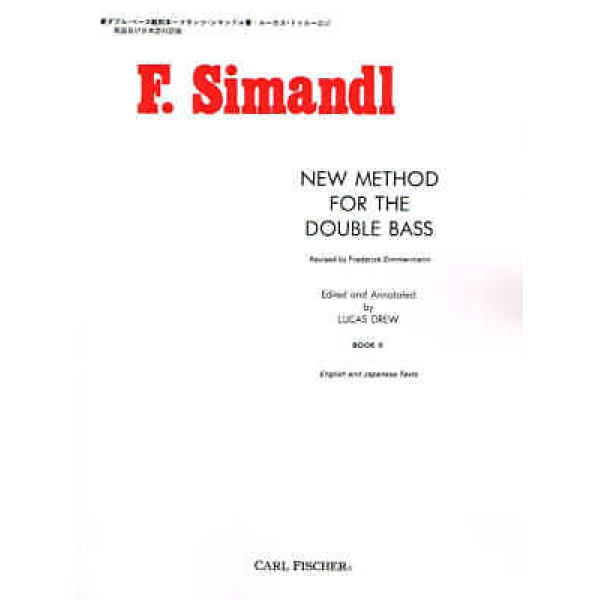 F. Simandl New Method for the double Bass Book II (O3567)