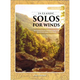 24 Classic Solos for Winds - Flute or Oboe (WF246)