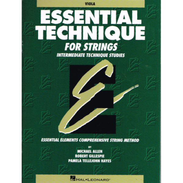 Essential Technique for Strings (Original Series) - Intermediate Technique Stu..