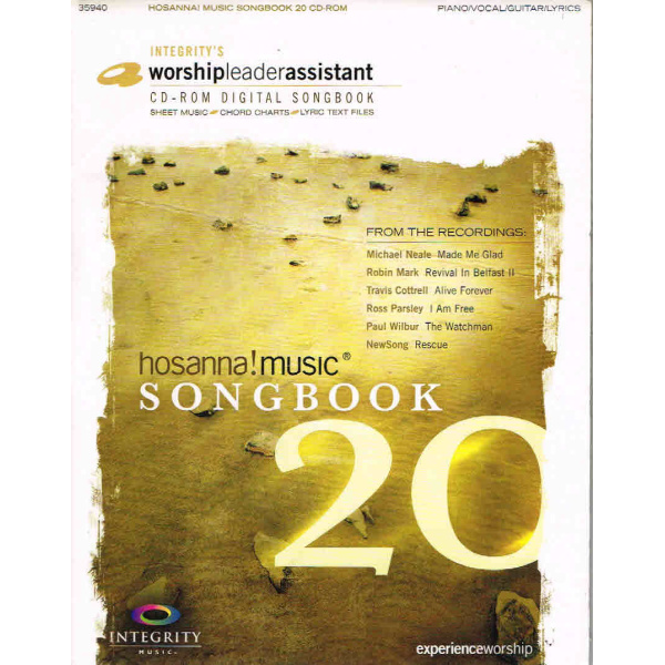 Pre-Owned Hosanna!Music Digital Songbook 20 CD-ROM - P/V/G (HL087390)
