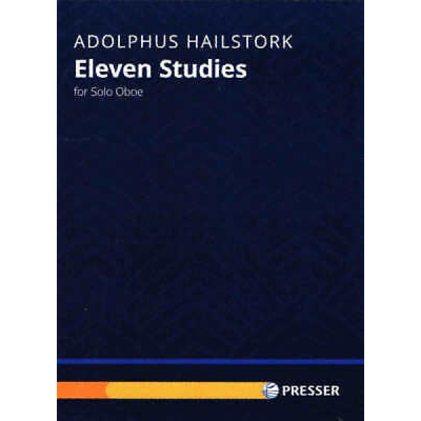 Eleven Studies for Solo Oboe by Adolphus Hailstork (114-42308)