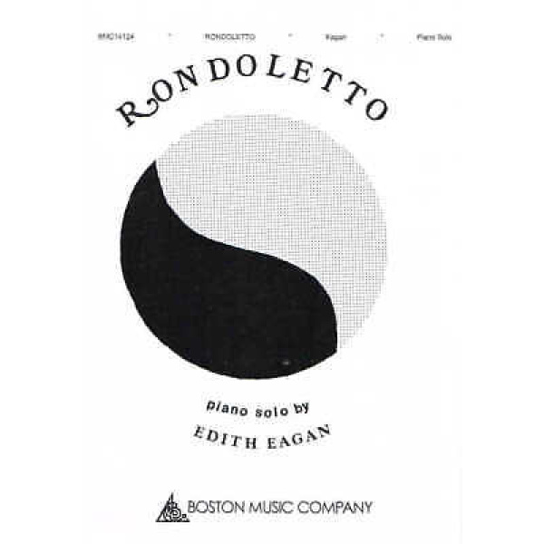 Rondoletto Piano Solo Edith Eagan