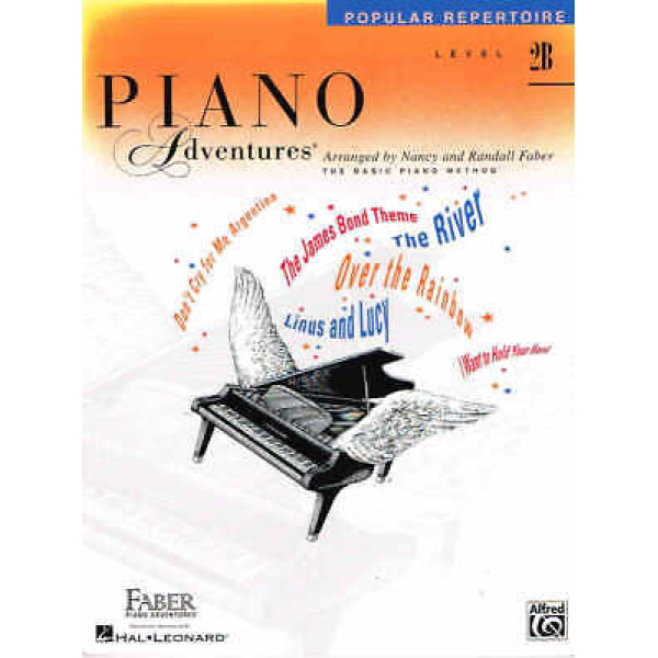 Pre-Owned Piano Adventures By Nancy And Randall Faber - Level 2B (HL00420237)