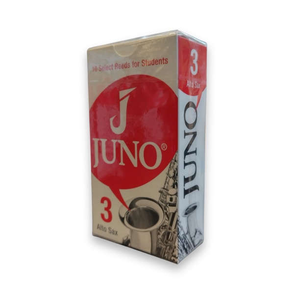 Juno by Vandoren - Eb Alto Saxophone Reeds - Strength 3 - Box of 10 Reeds (JSR..