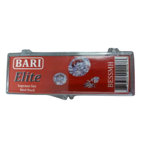 Bari Woodwind Elite Bb Soprano Saxophone Synthetic Reed Medium Hard (BESSMH)