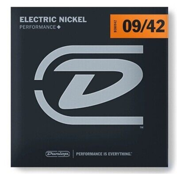 Jim Dunlop Electric Nickel Perfomance + 09/42 - 6 Strings DEN0942