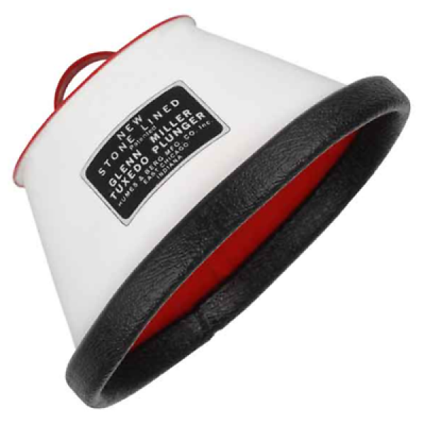 Humes & Berg Stonelined Glen Miller Trombone Tuxedo Plunger Mute (155)