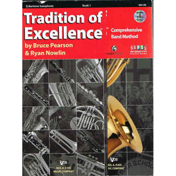 Pre-Owned Tradition of Excellence - Eb Baritone Saxophone - Book 1 - Comprehen..