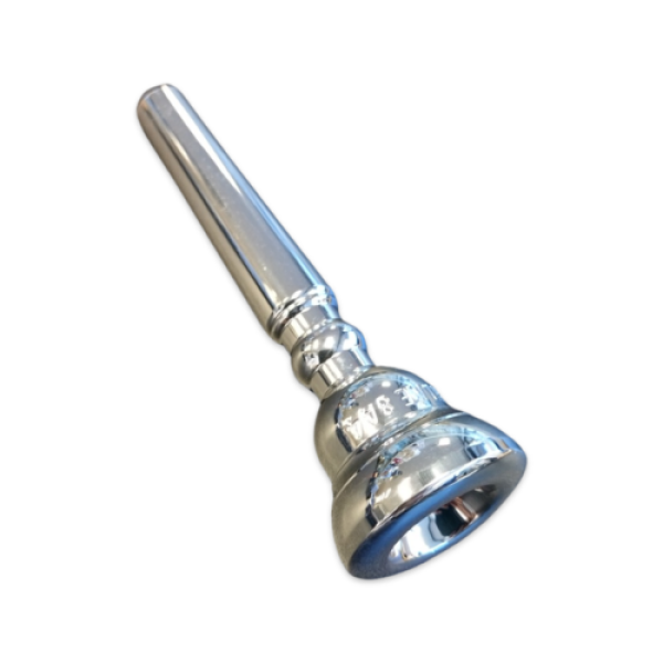Schilke Standard Series Trumpet Mouthpiece Model 8A4 Finished in Silver Plate